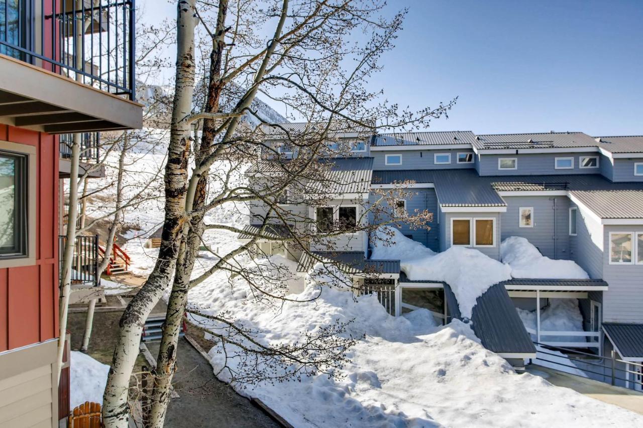 Ski-In Ski-Out Studio Private Balcony & Fireplace Condo Крестед Бют Екстериор снимка